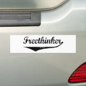 Freethinker 2 バンパーステッカー (車上)