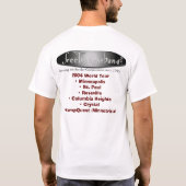 FreeThoughtBandのTシャツ2004年 Tシャツ (裏面)