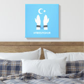 #FREEUYGHUR キャンバスプリント (インサイチュ (寝室))