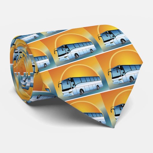 FreeVector-Bus交通旅行ツーリング ネクタイ (ロール)