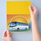 FreeVector-Bus Transportation Touring チラシ (手)
