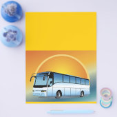 FreeVector-Bus Transportation Touring チラシ (シングル)
