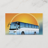FreeVector-Bus Transportation Touring 名刺 (裏面)