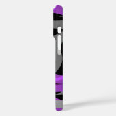 Freeway抽象芸術レトロサイケデリック紫 Case-Mate iPhoneケース (裏面 / 左)