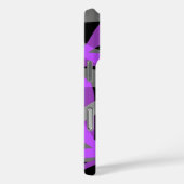 Freeway抽象芸術レトロサイケデリック紫 Case-Mate iPhoneケース (裏面 / 右)
