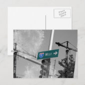 Freeway 10 West標識 ポストカード (正面/裏面)