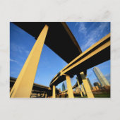 Freeway Overpass in Dallas ポストカード (正面)
