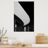 Freeway Ramps in a Fog Poster,プリント ポスター (キッチン)