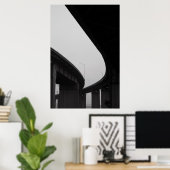 Freeway Ramps in a Fog Poster,プリント ポスター (ホームオフィス)