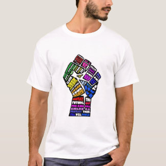 freewillpower: 勝利人のTシャツ Tシャツ
