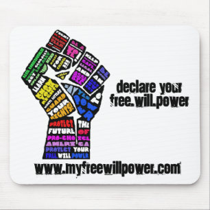 freewillpower: mousepad マウスパッド