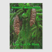 Frehliche Weihnachen – コーンと針 (正面)