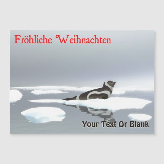 Frehliche Weihnachen – リボンシール (正面)