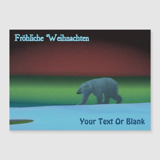 Frehliche Weihnachen – 極光ポーラベア (正面)