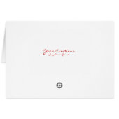 Frehliche Weihnachen Christmas Purple Star III (裏面横)