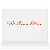 Frehliche Weihnachen Christmas Purple Star III (内部横(上))