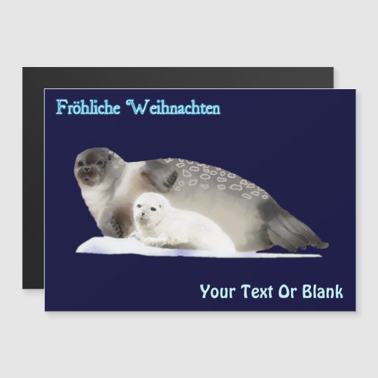 Frehliche Weihnachten - Ringed Seal (正面/裏面)