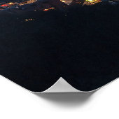 Freiburg bei Nacht ポスター (角)