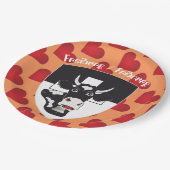 Freiburg – Fribourg Papierteller ペーパープレート (アングル)