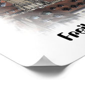 Freiburg / Fribourg Poster ポスター (角)