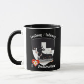Freiburg Fribourg Schweiz Suisse Tasse マグカップ (左)