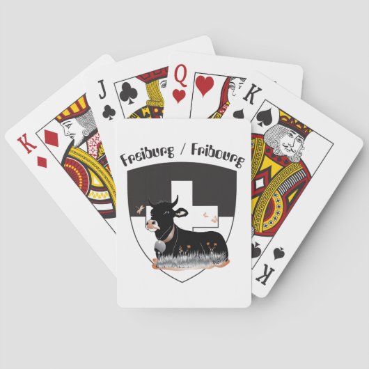 Freiburg / Fribourg Spielkarten トランプ (裏面)