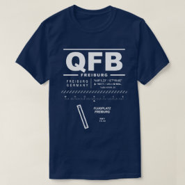 Freiburg Im Breisgau空港QFB Tシャツ
