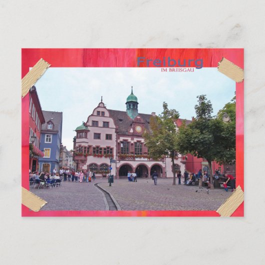 Freiburg im Breisgau Postkarte ポストカード (正面)