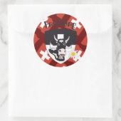 Freiburg Schweiz Suisse Svizzera Aufkleber ラウンドシール (バッグ)