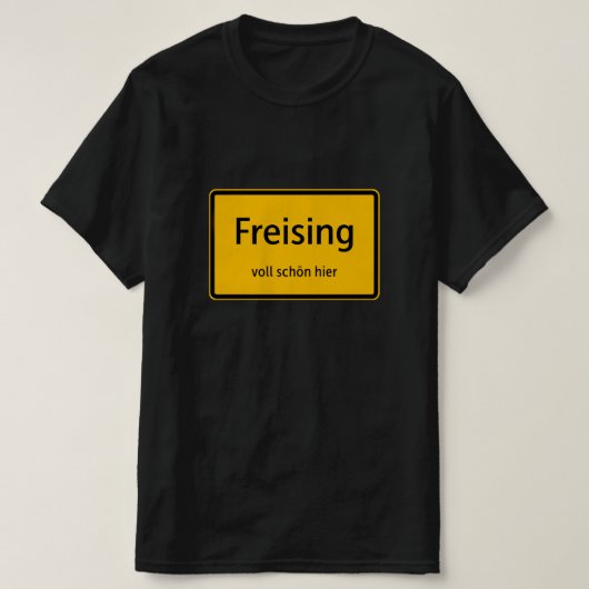 Freising Herren Männer T-Shirt Tshirt Shirt Tシャツ (デザイン正面)
