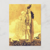 FrejaとSvipdag by John Bauer ポストカード (正面)