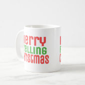 Frellingのメリーなクリスマス! コーヒーマグカップ (正面左)
