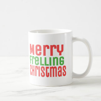 Frellingのメリーなクリスマス! コーヒーマグカップ