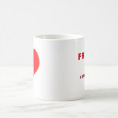 Fremilyはマグを証明しました コーヒーマグカップ (中央)