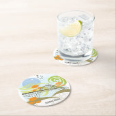 Fremont橋ポートランドコースター ラウンドペーパーコースター (インサイチュ)