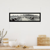 Fremont, NE Auto Show Photo 1916 ポスター (キッチン)