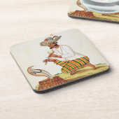 Frencからのコブラを持つインドのヘビ使い、 コースター (左側)