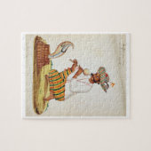 Frencからのコブラを持つインドのヘビ使い、 ジグソーパズル (横)