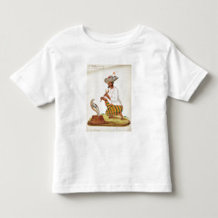 Frencからのコブラを持つインドのヘビ使い、 トドラーTシャツ