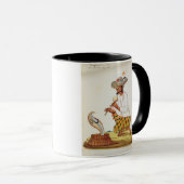 Frencからのコブラを持つインドのヘビ使い、 マグカップ (正面右)