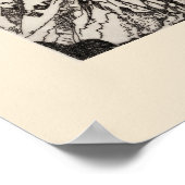 French Alps Print, Eleanor M Hughes Re-Strike ポスター (角)