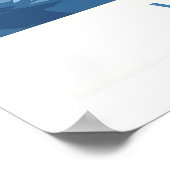 French Alps Wall Art 1 ポスター (角)