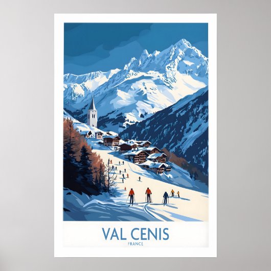 French Alps Wall Art 1 ポスター (正面)