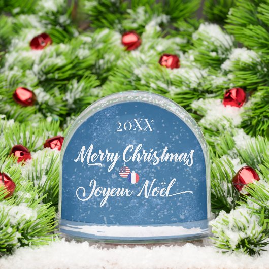 French American Merry Christmas Joyeux Noël (クリスマス)