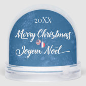 French American Merry Christmas Joyeux Noël (裏面)