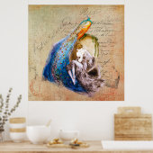 French Art Nouveau ~ La Lettre ポスター (キッチン)