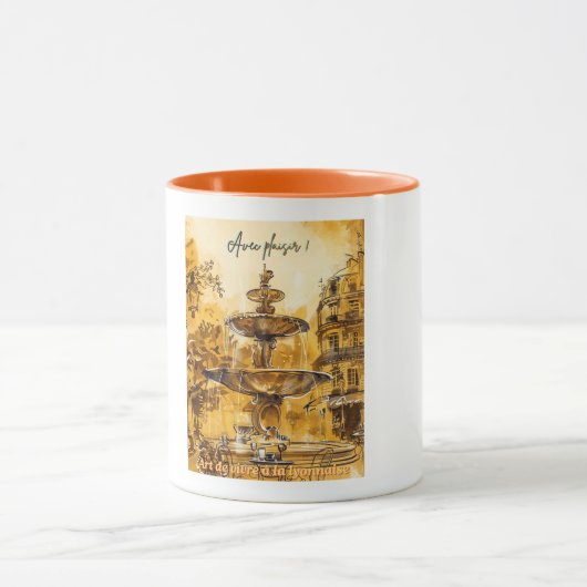 French art of living Lyon マグカップ (中央)