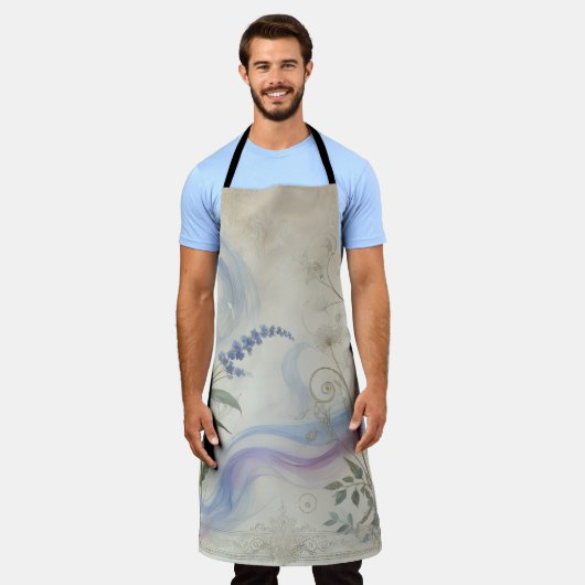 French Avalon Kitchen エプロン (着用した状態)