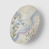 French Avalon Kitchen ラウンド壁時計 (傾斜)