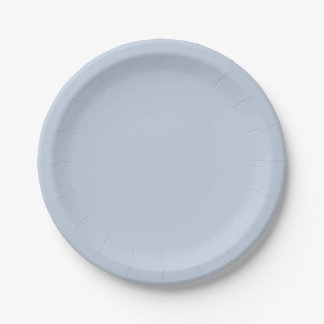 French Blue Paper Plates ペーパープレート